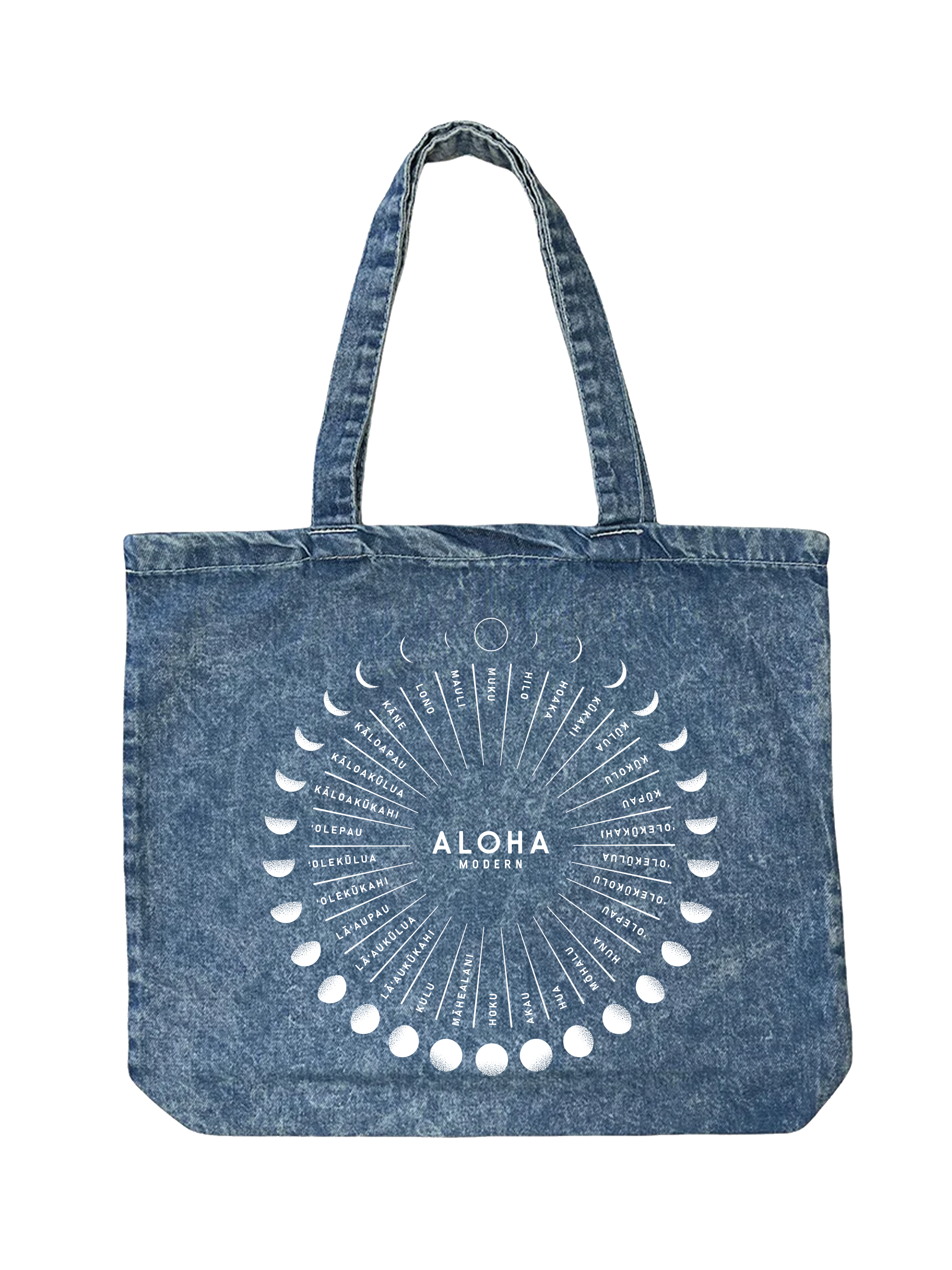 Helu Pō Denim Tote