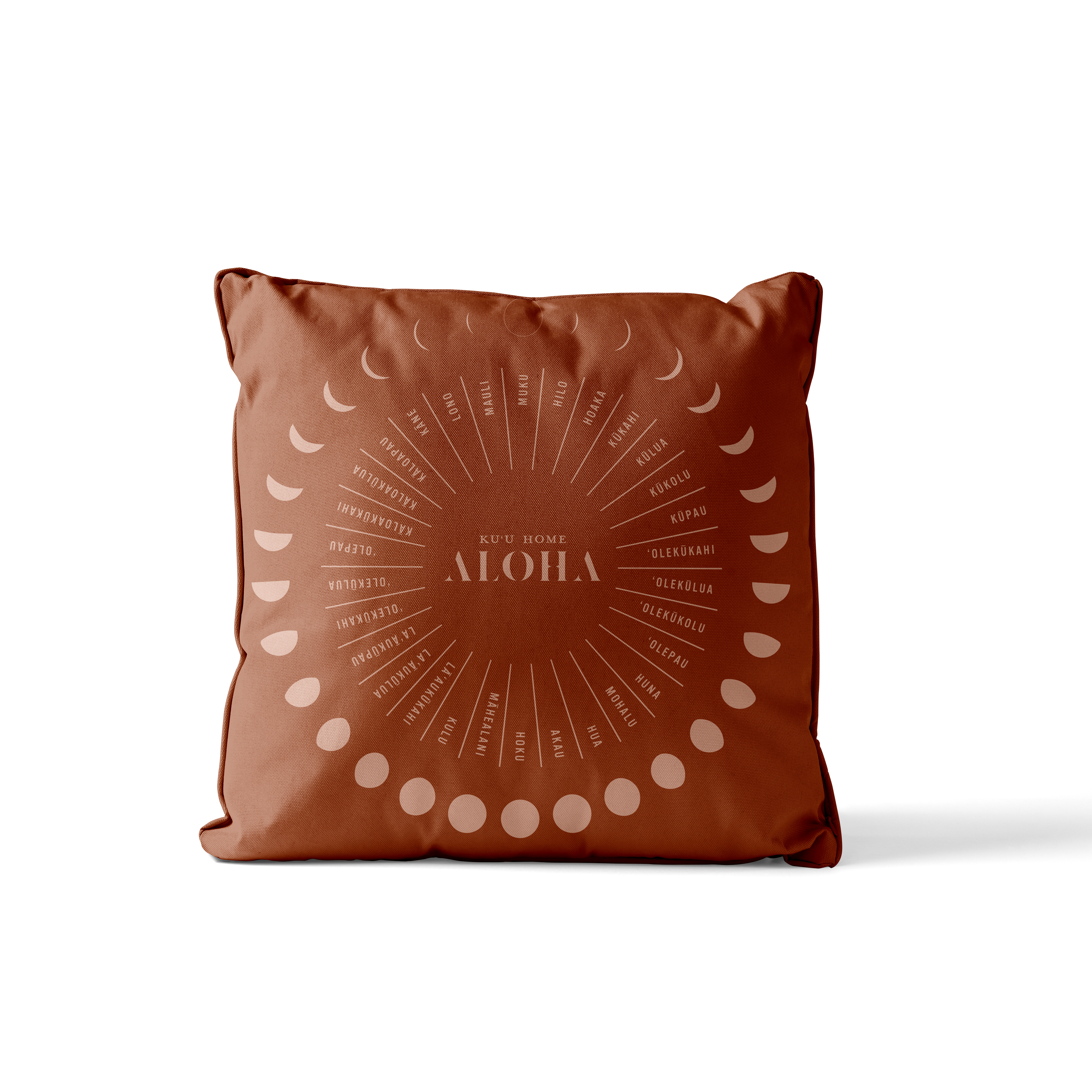 Helu Pō Pillowcase (Clay)